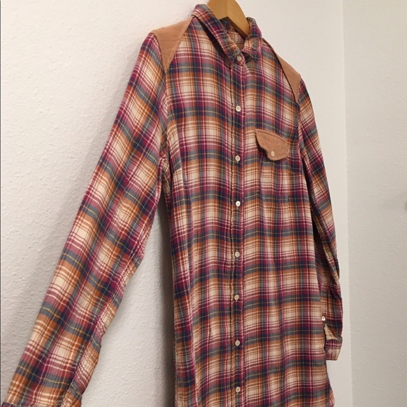 Wilfred Free Long Flannel with Quilted Back - Picture 2 of 8